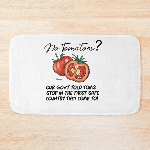 Aperçu de l'œuvre Réfugié Tomate juste ce que le gouvernement a ordonné créée et vendue par Allshorts.