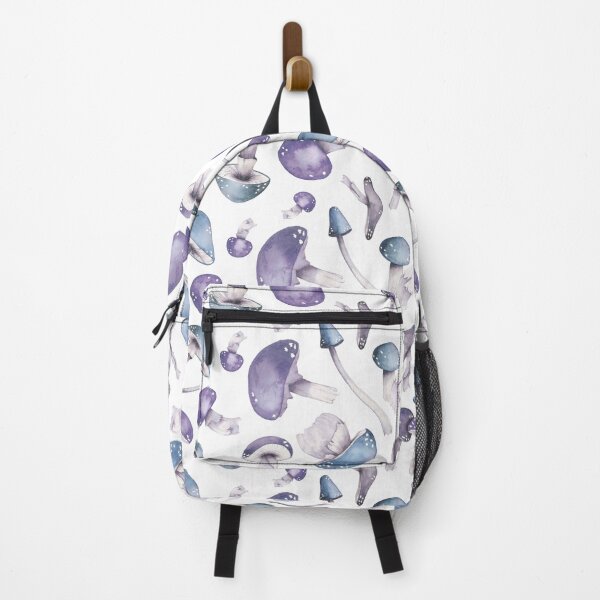 Item preview, Watercolor Mushrooms - Purple designed and sold by GinColorist.