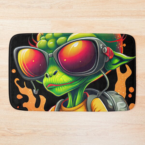 Item preview, Cool Relaxed Green Alien designed and sold by Piotrek0001.