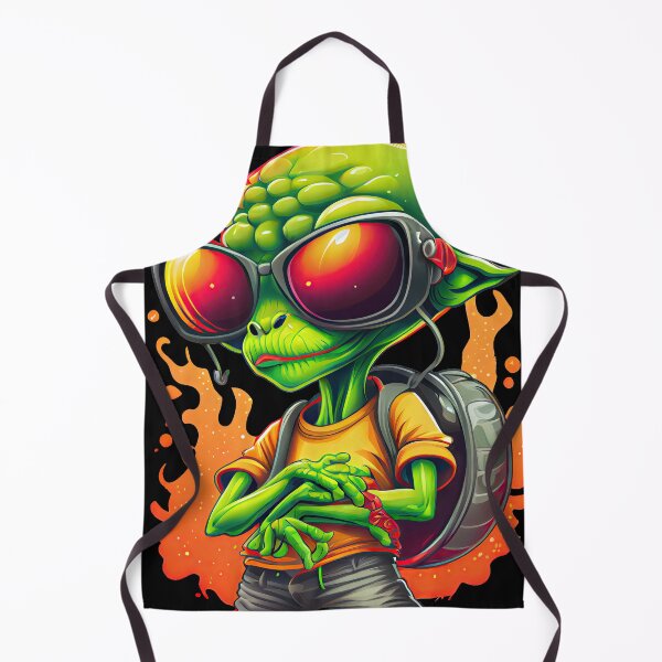Item preview, Cool Relaxed Green Alien designed and sold by Piotrek0001.