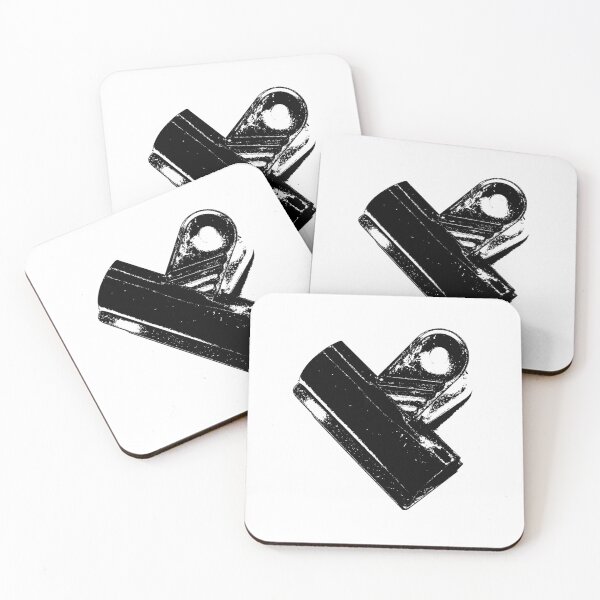Item preview, Hey, bulldog! Binder clip - black edition designed and sold by winterwinter.