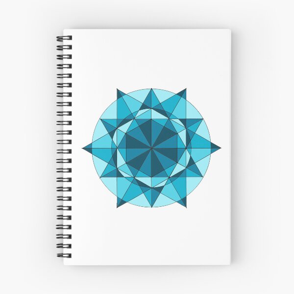 Artikelvorschau, BLAUES HEXAGON "Geometrische Arbeiten" entworfen und verkauft von Istvan Ocztos.