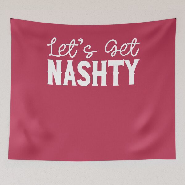 Item preview, Nashville Bachelorette Party Let's Get Nashty White Gift for Bride designed and sold by mysticblvd.