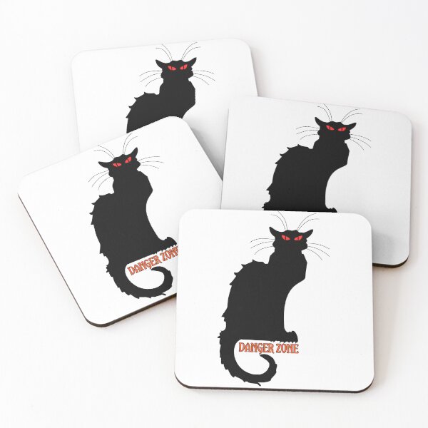 Item preview, Halloween black cat Danger zone Halloween black cat designed and sold by Menariya.