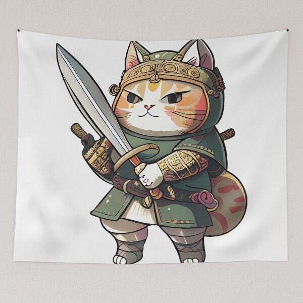 Item preview, Catman Warrior designed and sold by TaurusDigital.