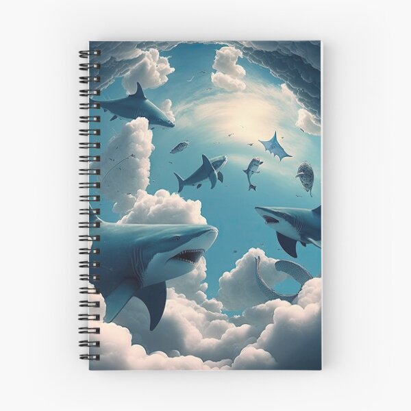 Item preview, Flying Sharks designed and sold by YourSpoty.