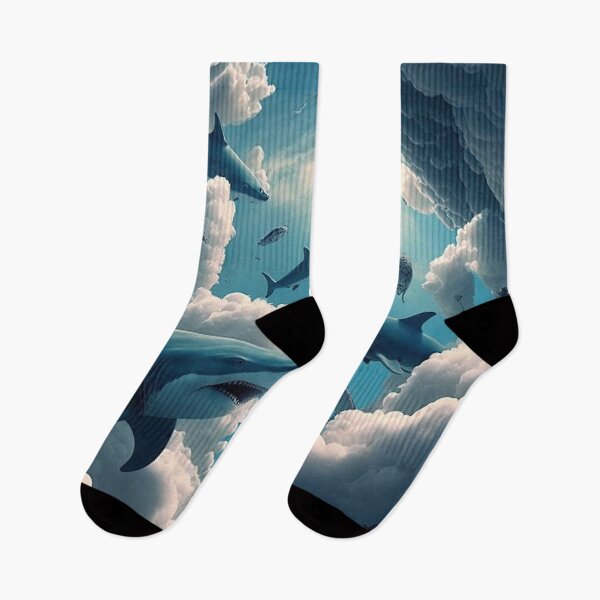Item preview, Flying Sharks designed and sold by YourSpoty.