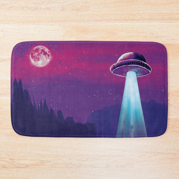 Item preview, UFO Encounter Under Starry Sky designed and sold by Justin Cobb.
