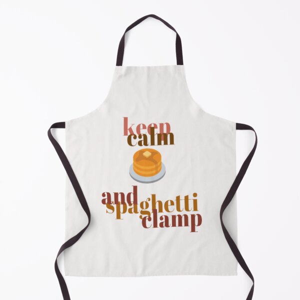 Item preview, keep calm and spaghetti clamp T-shirt designed and sold by mohamedsghiri.