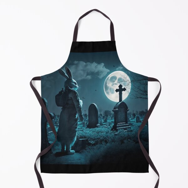 Item preview, Cemetery Easter Bunny designed and sold by NevermoreFalls.