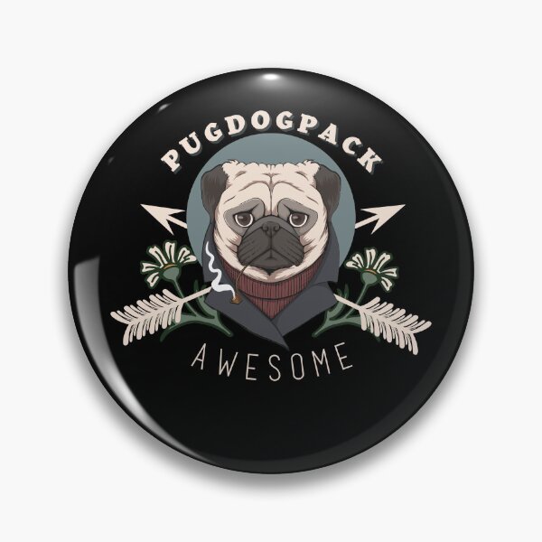 Item preview, Pugdog Pack Awesome designed and sold by SlimAwayhaha.