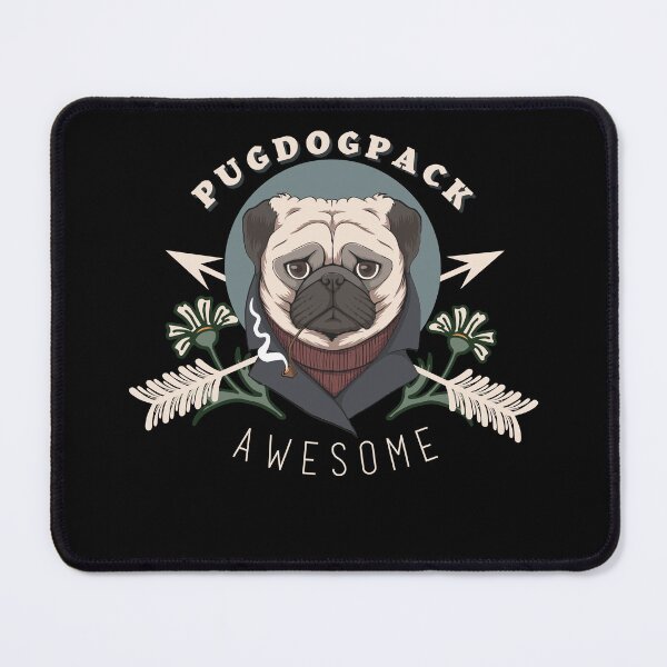 Item preview, Pugdog Pack Awesome designed and sold by SlimAwayhaha.