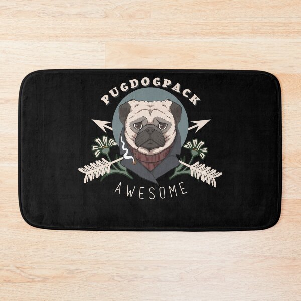 Item preview, Pugdog Pack Awesome designed and sold by SlimAwayhaha.