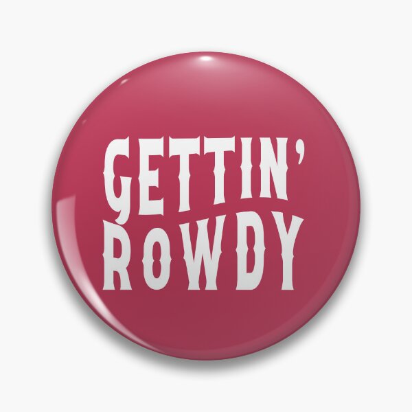 Item preview, Nashville Bachelorette Party Gettin' Rowdy White Gift for Bride designed and sold by mysticblvd.