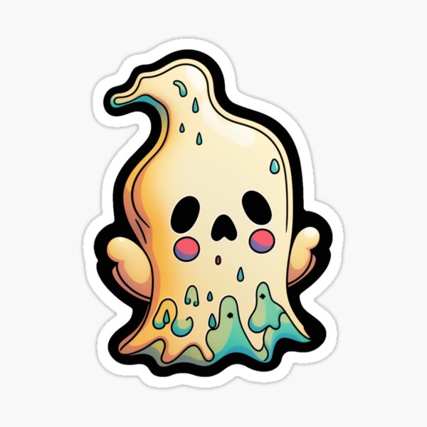 Spook Floof Sticker — Maude Studios