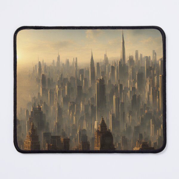 Item preview, New York futuristic city scene #3 designed and sold by Metaverse8.
