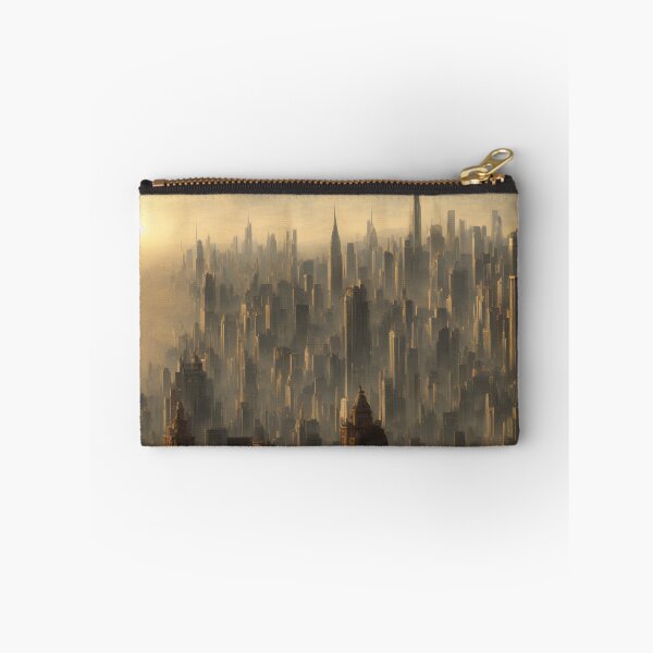 Item preview, New York futuristic city scene #3 designed and sold by Metaverse8.