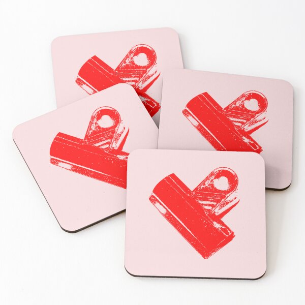Item preview, Hey, bulldog! Binder clip - red edition designed and sold by winterwinter.