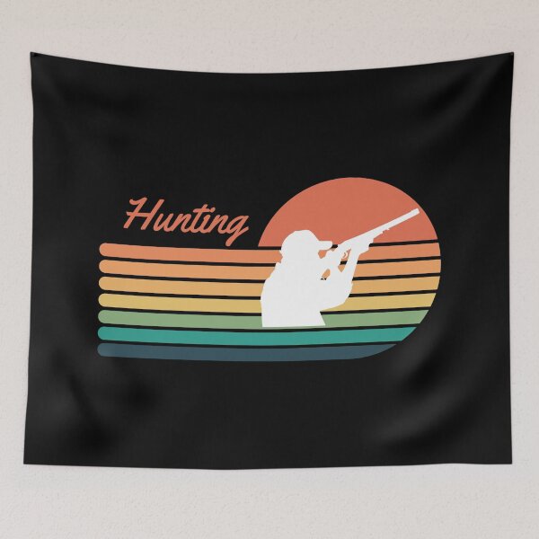 Item preview, Hunting Retro Sunset designed and sold by AlpacaSmokes.