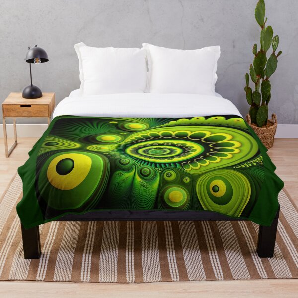 Item preview, Green Fractal, Abstract Art designed and sold by WindCreation.