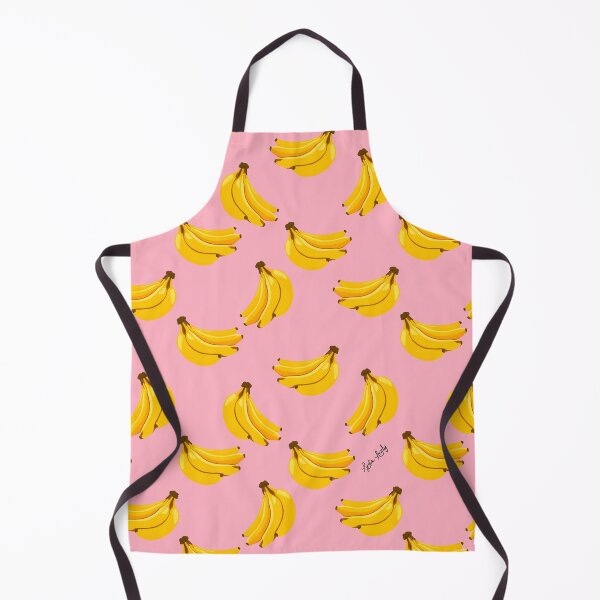 Item preview, Bananas pattern yellow- pink background designed and sold by Studio Lydia Lovely.