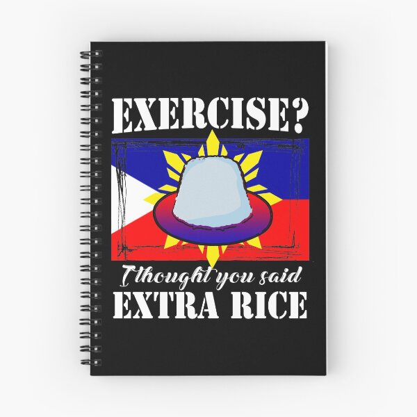 Item preview, Exercise? I Thought You Said Extra Rice designed and sold by stuch75.
