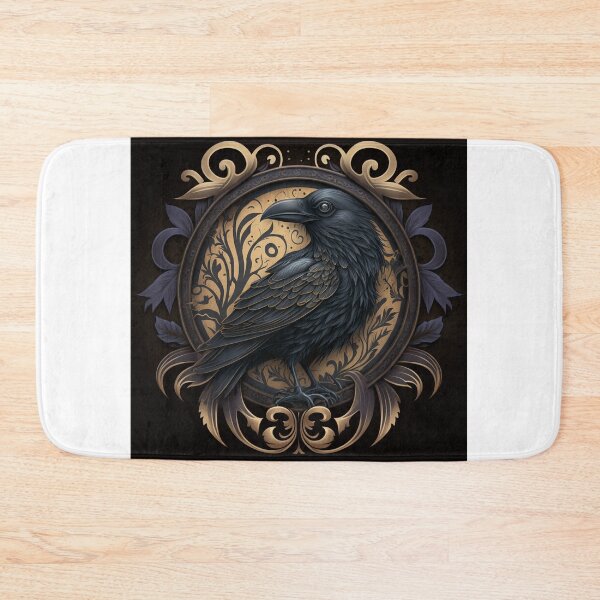 Item preview, Black fantasy pensive crow  designed and sold by XCentric00.