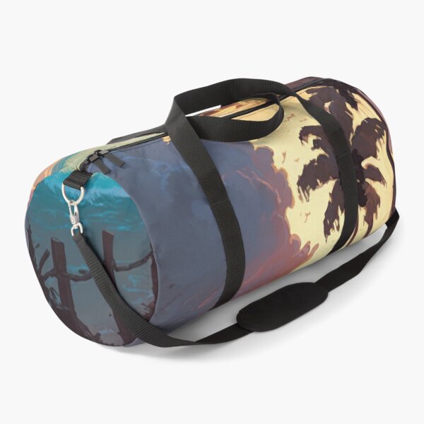 Item preview, Peaceful Life By Seaside Huts With Gentle Waves And Tropical Trees designed and sold by Crystal Heaven.