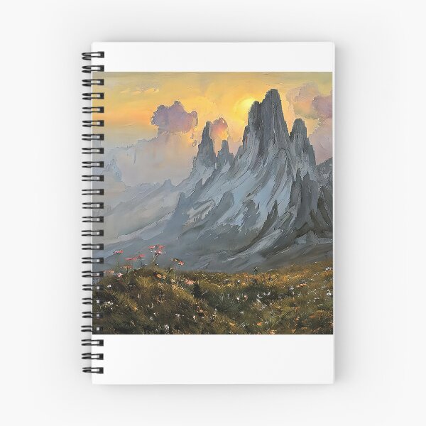 Item preview, Colorful sunset in Mountains  designed and sold by bogfl.