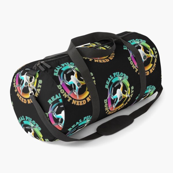 Item preview, Real Pilots Don't Need Runways - Drone Pilot Flying Hobby - Tie Dye Colors designed and sold by Top Seller ⭐⭐⭐⭐⭐ 5/5.