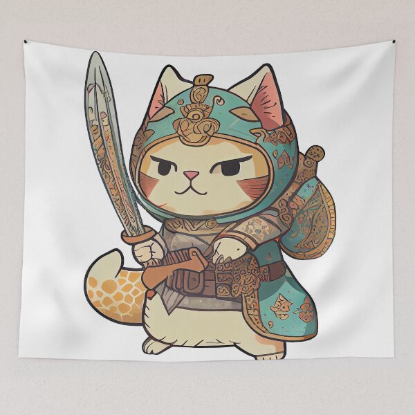 Item preview, Catman Warrior designed and sold by TaurusDigital.