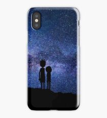 Old Scientist and his Grandson iPhone Case