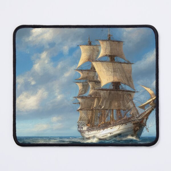 Item preview, Painting of a vessel in a sea designed and sold by pietrofoto.