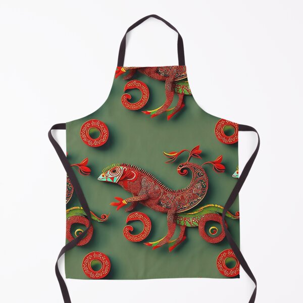 Item preview, Paper Chameleon Pattern designed and sold by cuprum.