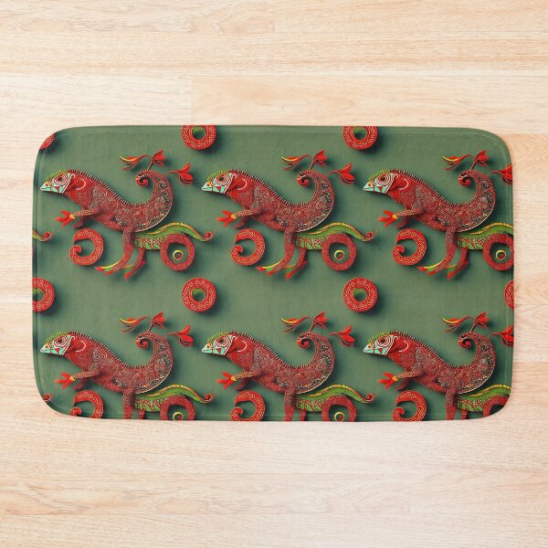 Item preview, Paper Chameleon Pattern designed and sold by cuprum.
