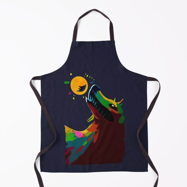Item preview, Wolf swallowing the sun (#05) designed and sold by SolidEarthArt.