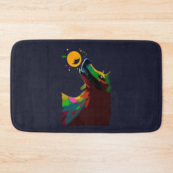 Item preview, Wolf swallowing the sun (#05) designed and sold by SolidEarthArt.