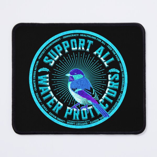 Artikelvorschau, PMD00598 Progressive Movement Designs unterstützen alle Wasserschützer mit 12 politischen Zielen für progressive Demokraten Unabhängige und Bernie Sanders Unterstützer mit Birdie Wasser ist ein Menschenrecht entworfen und verkauft von ProgressiveLeft.