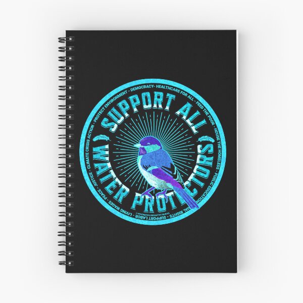 Aperçu de l'œuvre PMD00598 Le mouvement progressiste soutient tous les défenseurs de l'eau avec 12 objectifs politiques pour les démocrates progressistes Les indépendants et les partisans de Bernie Sanders avec Birdie l'eau est un droit humain créée et vendue par ProgressiveLeft.