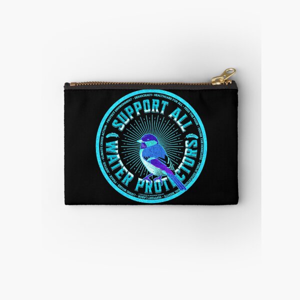 Aperçu de l'œuvre PMD00598 Le mouvement progressiste soutient tous les défenseurs de l'eau avec 12 objectifs politiques pour les démocrates progressistes Les indépendants et les partisans de Bernie Sanders avec Birdie l'eau est un droit humain créée et vendue par ProgressiveLeft.