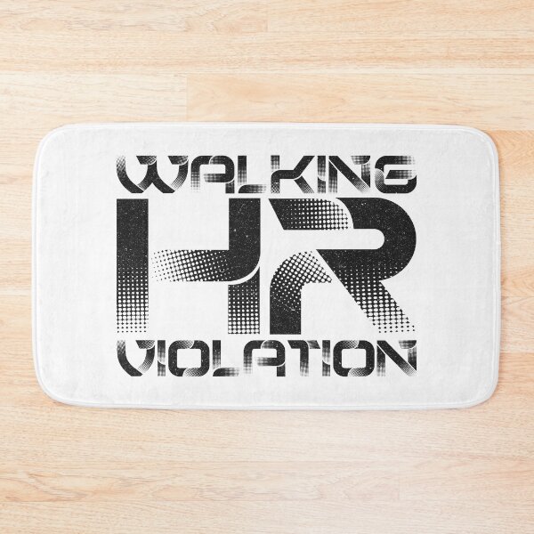 Item preview, Walking HR Violation Offensive Funny - Vintage Black Text  designed and sold by Whimsical  Thinker.