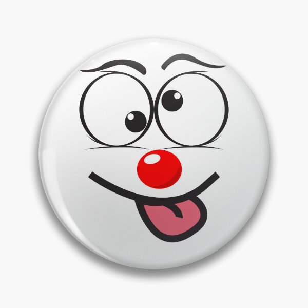 Item preview, Cartoon face with red nose  designed and sold by ardianSZ-studio.