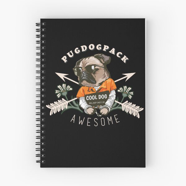 Item preview, Pugdog Pack Awesome(style 2) designed and sold by SlimAwayhaha.