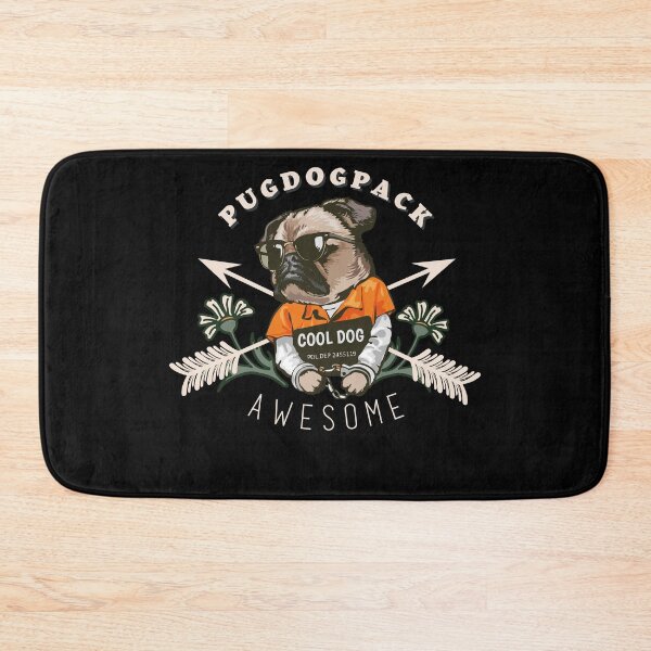 Item preview, Pugdog Pack Awesome(style 2) designed and sold by SlimAwayhaha.