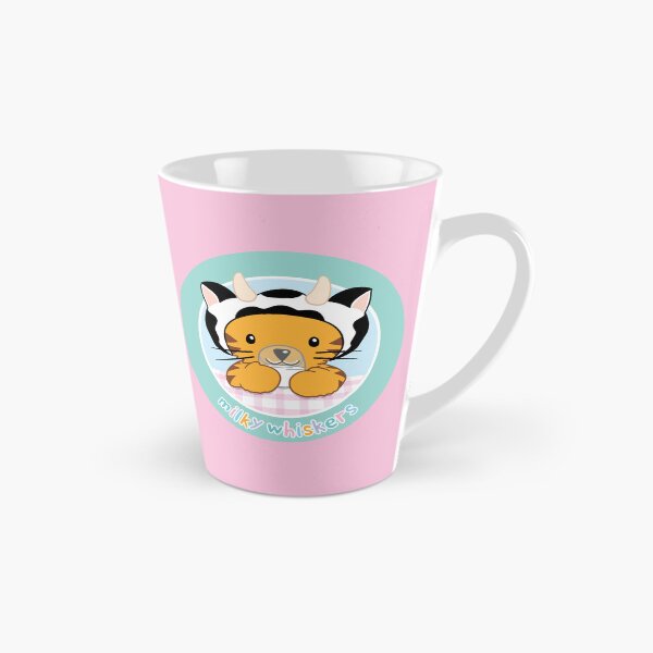 Item preview, Milky Whiskers - ginger kitten drinking milk - mug designed and sold by B-143.