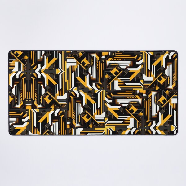 Item preview, Futuristic Blocks Seamless Geek Pattern designed and sold by BluePlanet.