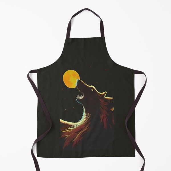 Item preview, Wolf swallowing the sun (#06) designed and sold by SolidEarthArt.