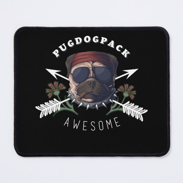 Item preview, Pugdog Pack Awesome(style 3) designed and sold by SlimAwayhaha.
