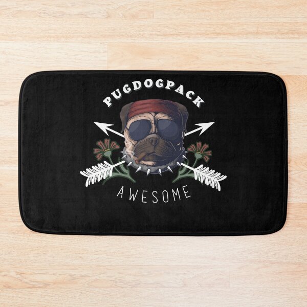 Item preview, Pugdog Pack Awesome(style 3) designed and sold by SlimAwayhaha.