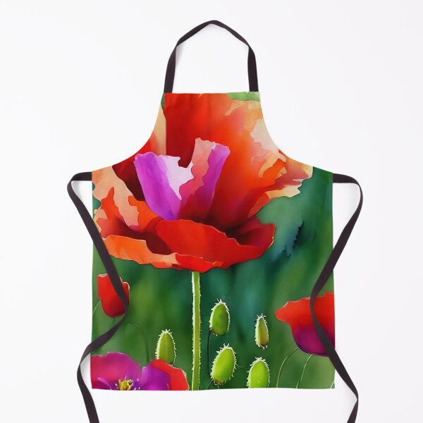 Item preview, Watercolor Poppy designed and sold by cuprum.